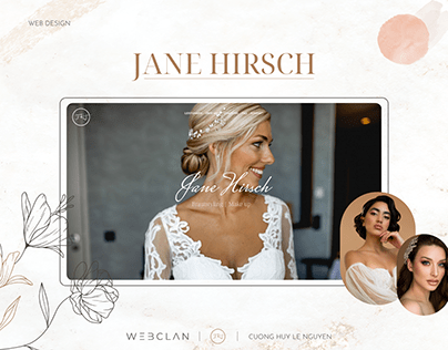 Web design | Jane Hirsch - Professional Make-up Artist