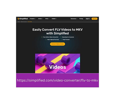 Convert FLV to MKV Online