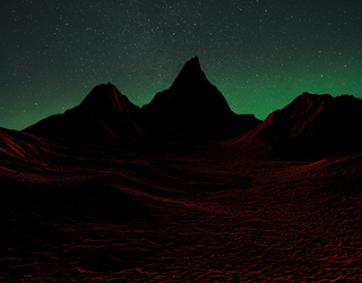 Project Name: A Day On Mars Maxon Cinema4D Set Images