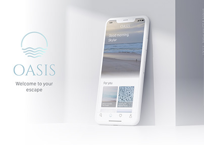 OASIS | UX UI Native app iOS & Android