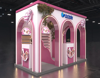 Orchidia pharmaceutical Booth