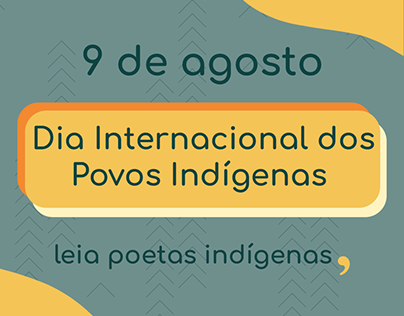 Post Dia Internacional dos Povos Indígenas