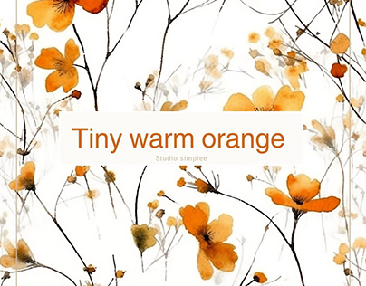 Tiny warm orange