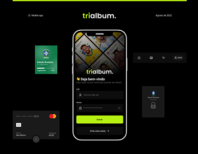 Trialbum ✦ App ✦ UX/UI Design