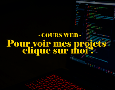 Cours - Projet Web