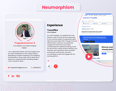 Neumorphism UI Design