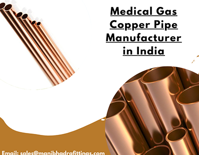 Medical Gas Copper Pipe Manufacturer in India