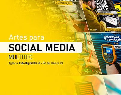 Artes para Social Media - Multitec