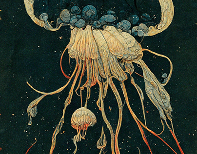 Jellyfish Paintings (Series I)