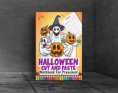 Halloween Cut And Paste Workbook