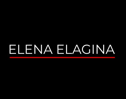 ELENA ELAGINA | Website for the Artist