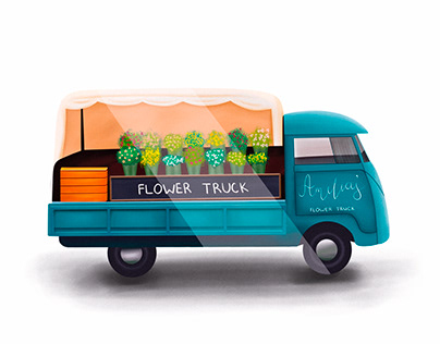 Flower truck