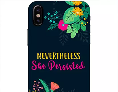 Nevertheless She Persisted Mobile Cover