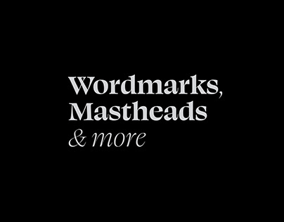 Wordmarks and more!