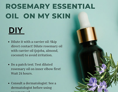 How Can I apply Rosemary Essential Oil on my skin