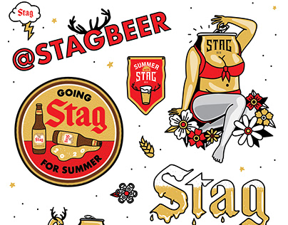 Stag Summer 2020 Promo Sticker Sheet
