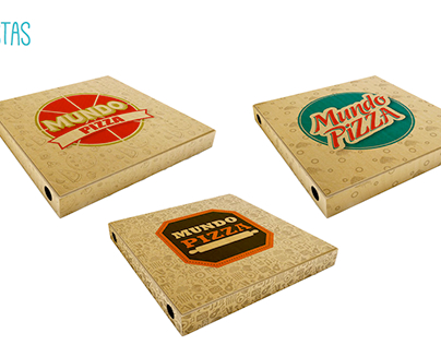 Mundo Pizza Branding