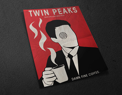 Twin Peaks Minimalist Poster
