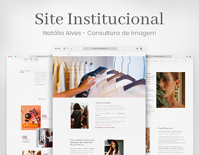 Site Institucional - Natália Alves