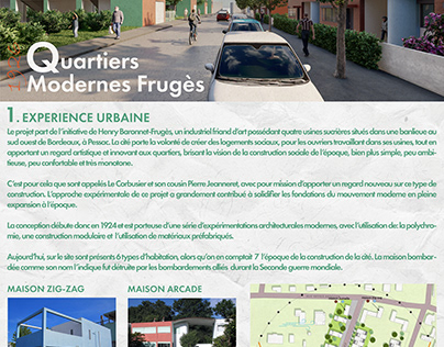 Quartiers Modernes Frugès (Analyse Le Corbusier)