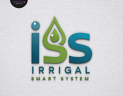 Logo design for "ISS IRRIGAL SMART SYSTEM"