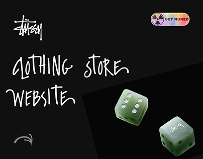 CLOTHING STORE WEBSITE / STÜSSY / REDESIGN