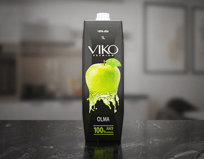Упаковка сока Vico | CGI