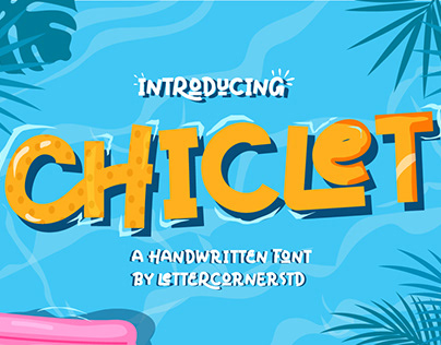Project thumbnail - CHICLET | FREE HANDWRITTING FONT