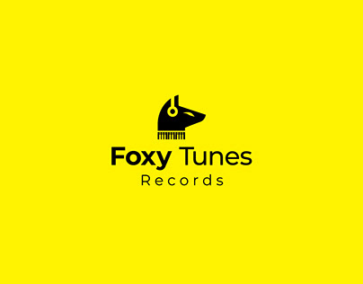 Foxy Tune Record Logo Design
