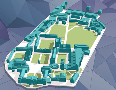 3D Map - Trinity College Dublin - EmotionMedia