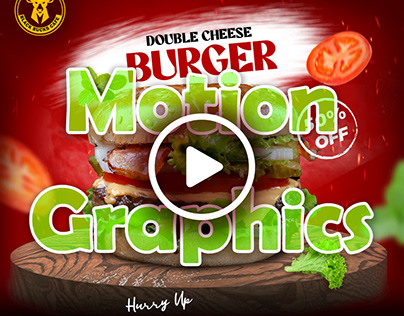 Burger motion graphics