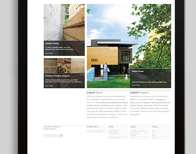Measured Architecture website