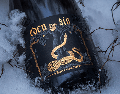 «Eden Sin» cider label
