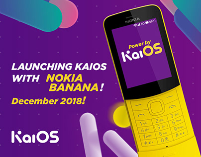 Launching Kaios with Nokia Banana banners
