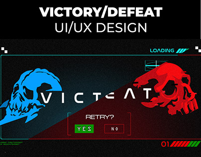 Project thumbnail - Vicotry/Defeat screen animation