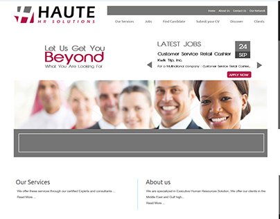 Haute HR Website