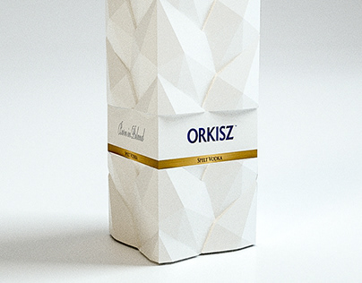 Orkisz vodka | package design