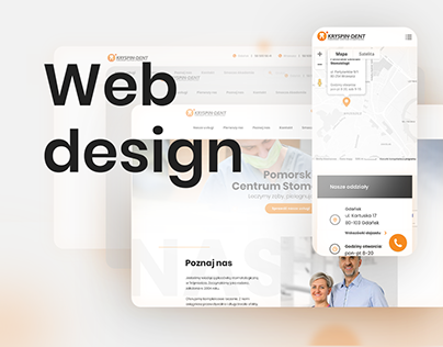 Project thumbnail - Web design/ Kryspin-Dent