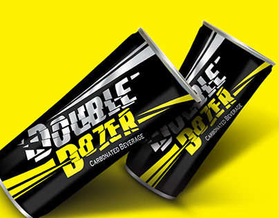 Double Dozer Energy Drink Can