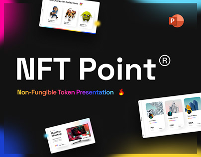 NFT Point - Creative Neon Light Presentation Template