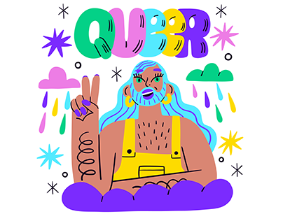 Project thumbnail - Pride Month Illustration