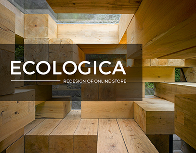 Redesign of web-site Ecologica