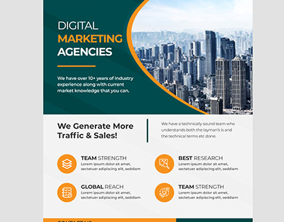 Digital Marketing Flyer