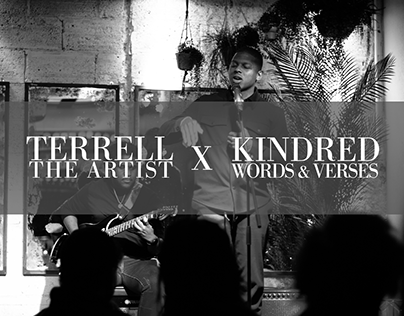 TERRELL THE ARTIST X KINDRED WORDS & VERSES|PHOTOSHOOT