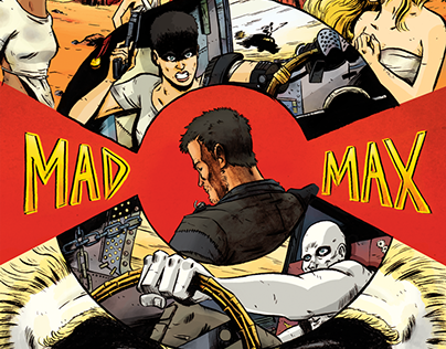 Mad Max Fury Road zine piece. Illustration.