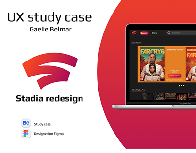 UX Study case redesign - Google Stadia