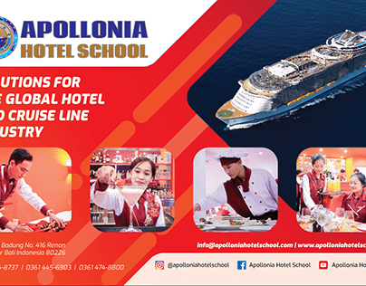 Banner, Poster, and Flyer for Apollonia Hotel School