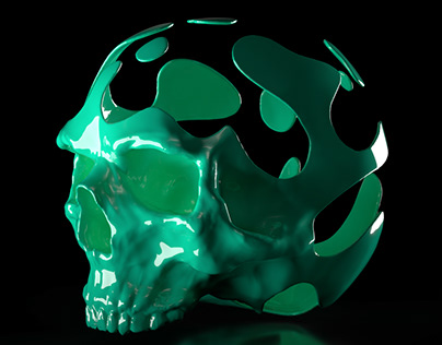 Daily 3D Skulls (#skullyjuly)