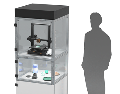 3D printer kiosk