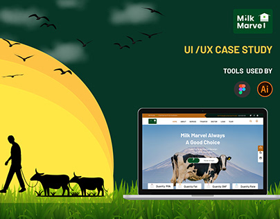 Milk federation website ui/ux case study